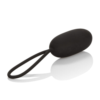 Silicone Remote Rechargeable Egg - Black by CalExotics