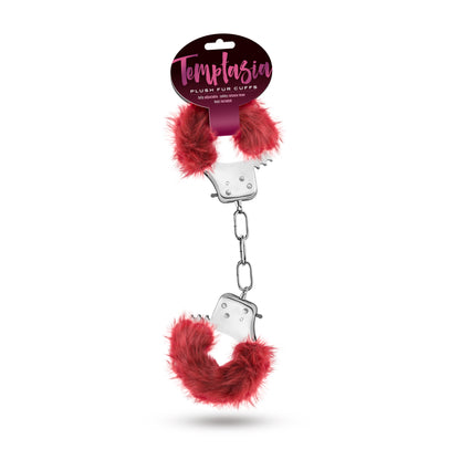 Temptasia - Plush Fur Cuffs - Burgundy by Blush