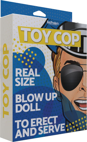 Hott Products Inflatable Cop Party Doll with Anal Hole - HTP3336