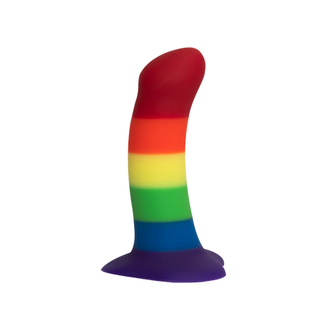 Fun Factory Rainbow Amor Anal Dildo — Suction Base, Rideable Shape - FN407RNBW
