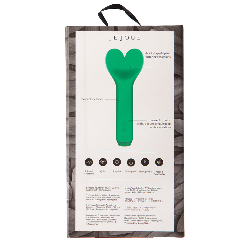 Je Joue Amour Bullet Vibrator — Emerald Green - JE933EG
