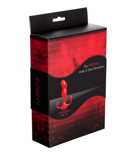 Aneros Progasm Prostate Massager — Red Ice - AN3803RD
