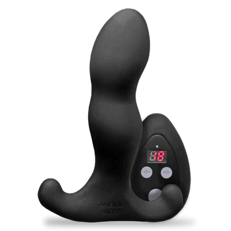Aneros VICE 2 Remote Prostate Massager — 2 Motors, 18 Patterns - AN3885