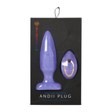 Nu Sensuelle Andii Roller-Motion Anal Plug — Ultra Violet - NS2996