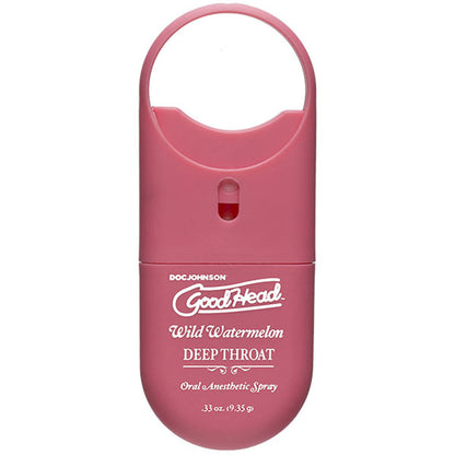 Goodhead - Deep Throat Spray to-Go - Wild Watermelon - .33 Oz. by Doc Johnson