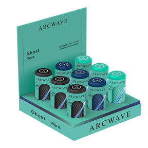 Arcwave Ghost Reversible Textured Stroker — 9-Pack (3 of Each Color) - AW1268