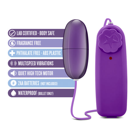 Blush Power Bullet Vibrator — Purple - BL-05501