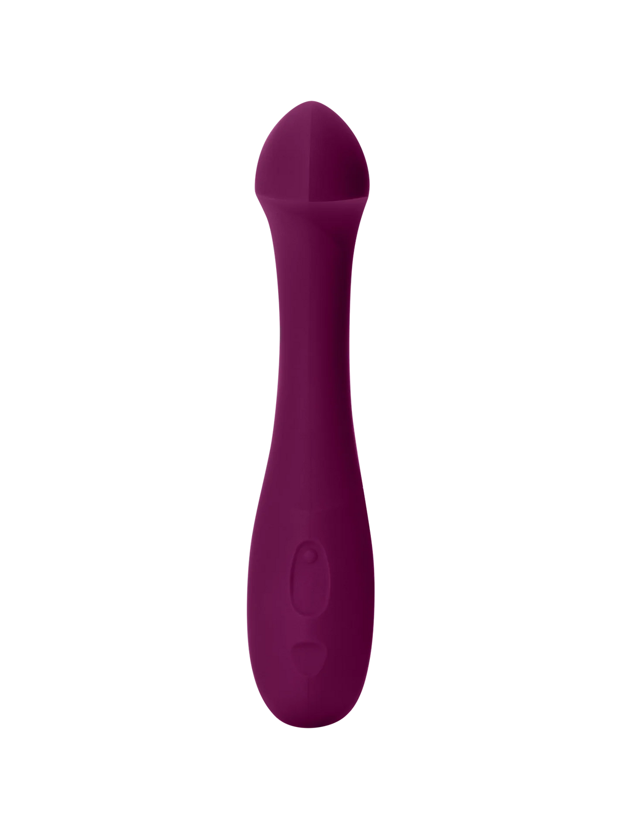 Dame Arc Rechargeable Vibrator — Plum, 7.5 in - DM1203