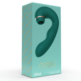 Nobü Aria Emerald Rechargeable Clitoral Suction & G-Spot Vibrator - NB1681