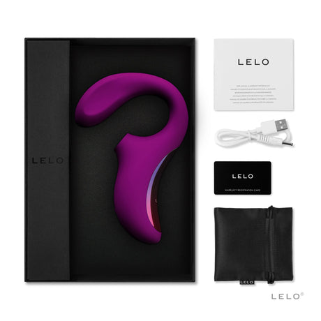 Lelo Enigma Deep Rose Dual-Action Massager - LELO-8175