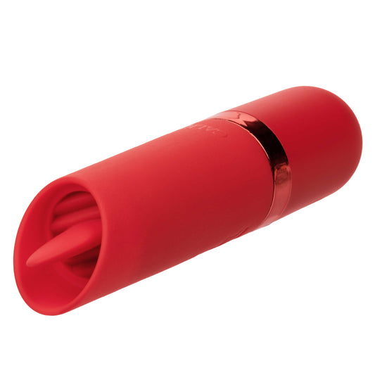 CalExotics Kyst Flicker Mini Bullet Vibrator, Red — 3.75 in - SE3300902
