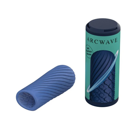 Arcwave Ghost Reversible Textured Stroker - Blue - AW1244