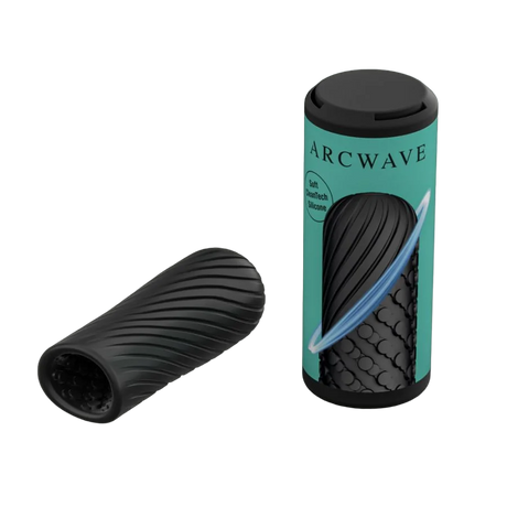 Arcwave Ghost Reversible Textured Stroker — Black - AW8755