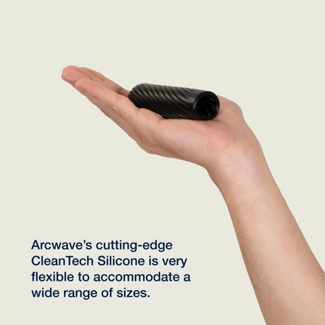Arcwave Ghost Reversible Textured Stroker — Black - AW8755
