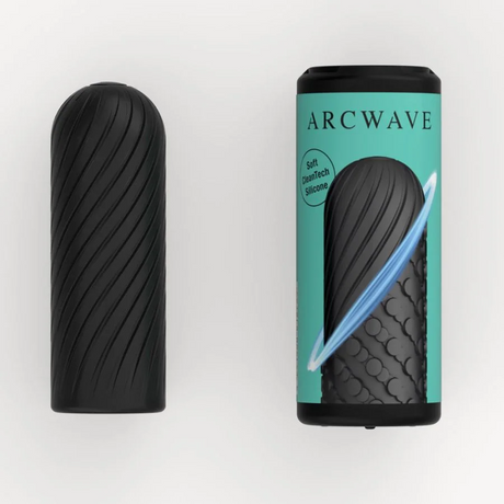 Arcwave Ghost Reversible Textured Stroker — Black - AW8755