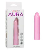 CalExotics Aura Angled Pink Vibrator, USB Rechargeable - SE0648113