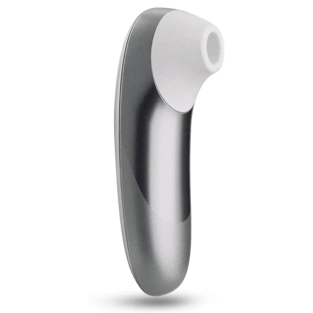 Womanizer Pro Clitoral Stimulator — Silver Grey, 11 Levels - WZ6865