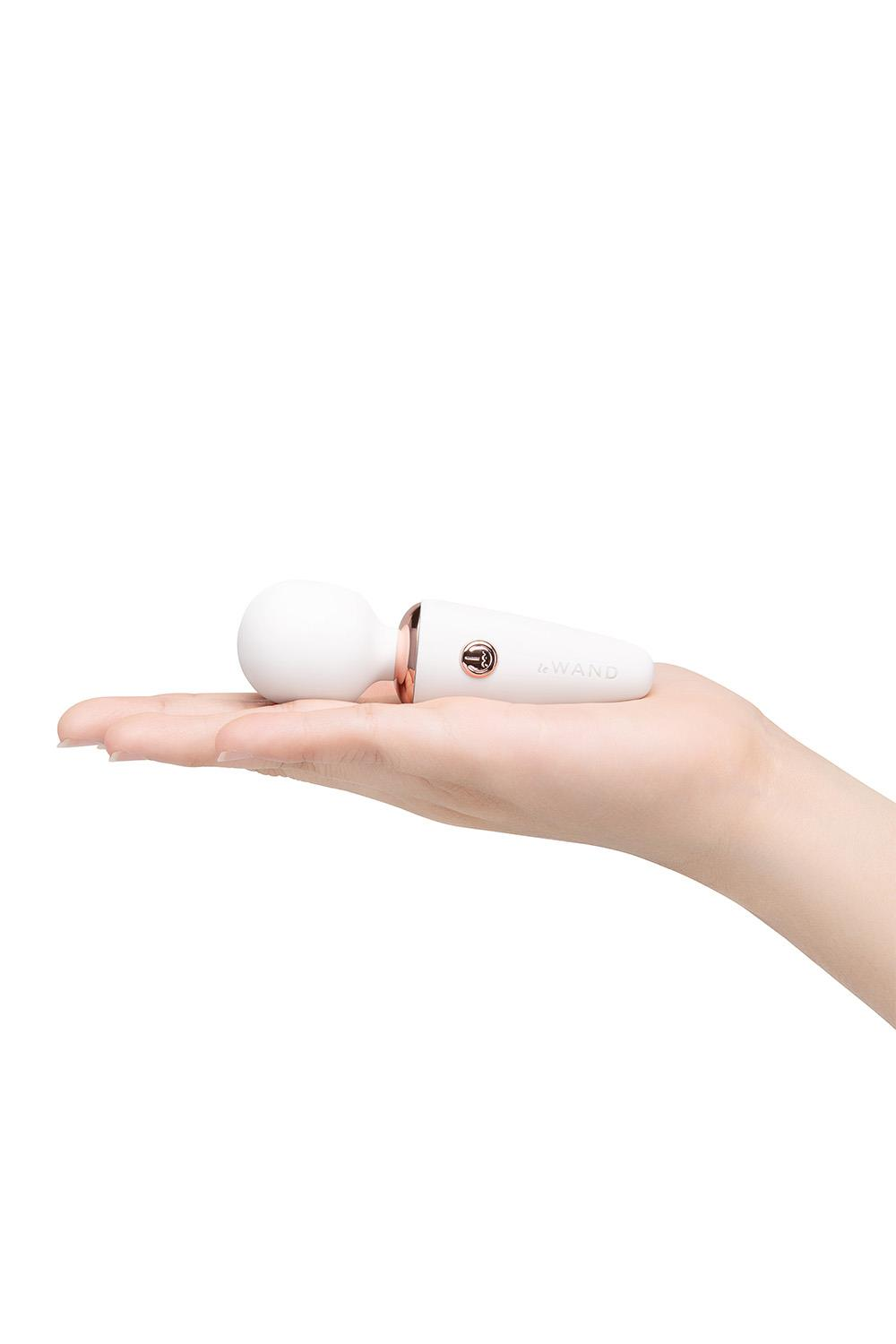 Le Wand Mini MicroWand Pocket Massager — White - LW7988