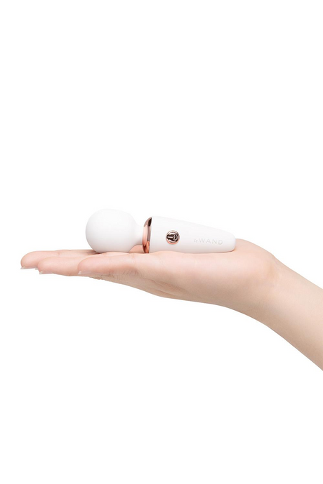 Le Wand Mini MicroWand Pocket Massager — White - LW7988