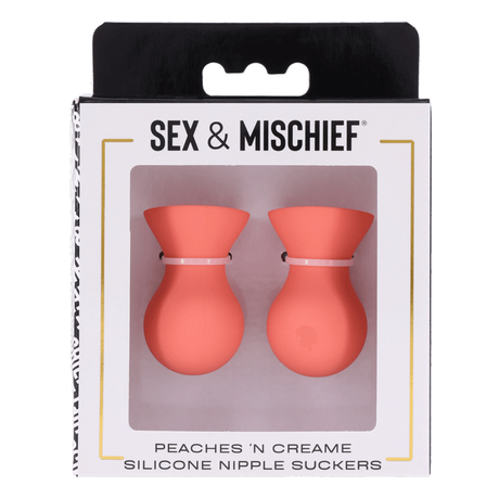 Sex & Mischief Peaches 'n CreaMe Nipple Suckers - SS10212