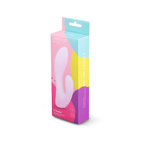 LE Wand Mini G-Double Dual-Action G-Spot & Clitoral Vibrator - LW8039