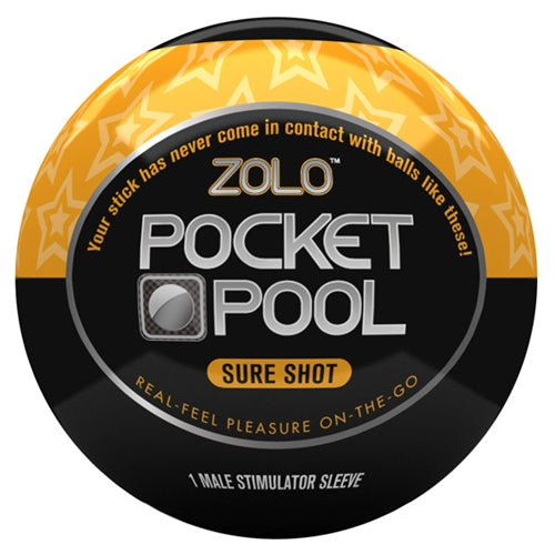 XGEN Pocket Pool Sure Shot Sleeve — 5-Point Star Texture - ZOLO-PP-SS