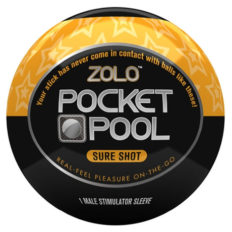 XGEN Pocket Pool Sure Shot Sleeve — 5-Point Star Texture - ZOLO-PP-SS
