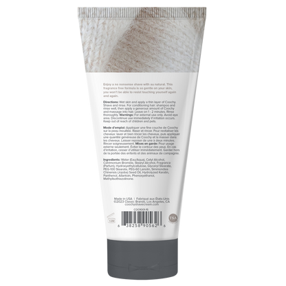 Coochy Shave Cream - AU NATURAL tube 0.5oz / 15ml by Coochy