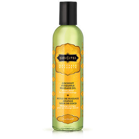 Kama Sutra Naturals Coconut Pineapple Massage Oil, 8 fl oz - KS10219