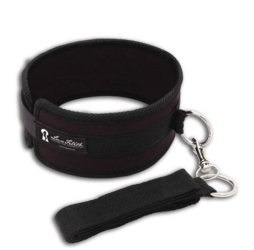 Electric Novelties Neoprene Collar and Mesh Leash Set - EL-LF-1330