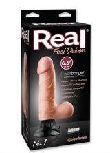 Pipedream Real Feel Deluxe No.1 Realistic Dildo — 6.5 Inch Flesh - PD1511-21