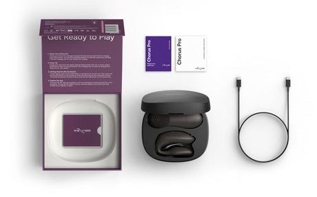 We-Vibe We‑Vibe Chorus Pro Couples Vibrator, Satin Black - WE4182