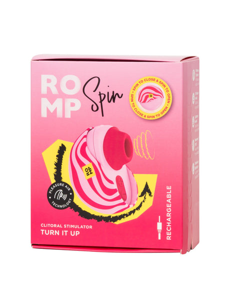 ROMP Spin Clitoral Stimulator, Travel Size IPX7 - RM3147