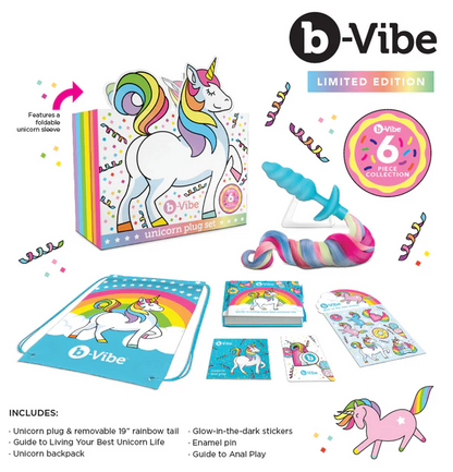 Unicorn Plug Limited Edition Set - 6pc * by b-Vibe