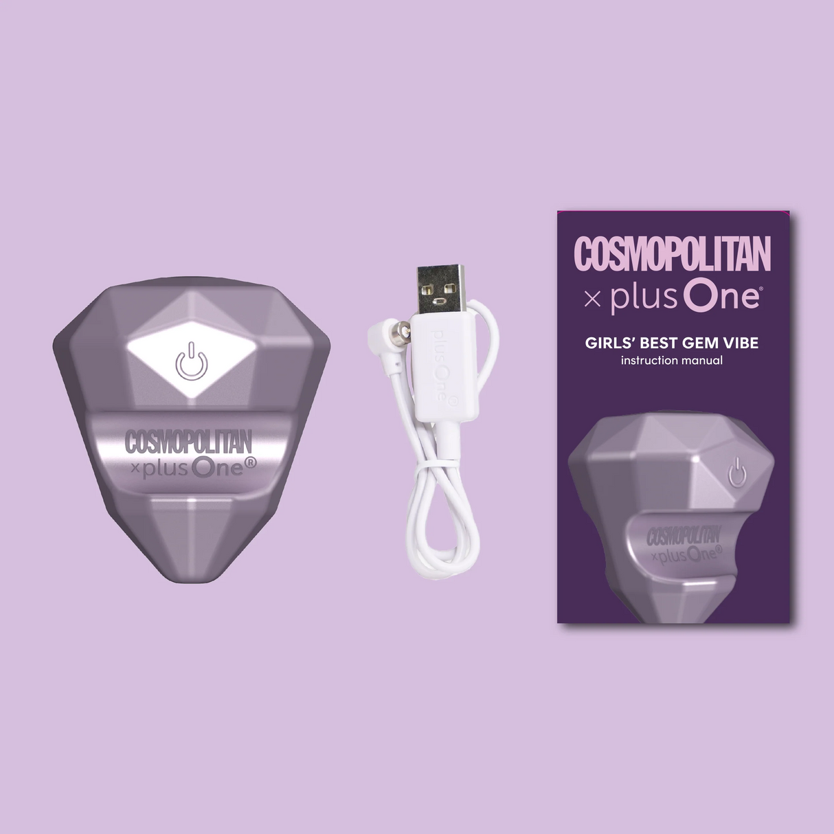 plusOne Girls Best Gem Vibe — Cosmo Anal Gem Vibrator - PO6891