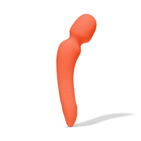Dame Min Mini Wand Vibrator — Papaya - DM1913