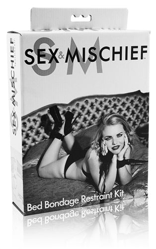 Sportsheets Sex and Mischief Bed Bondage Restraint Kit - SS100-00