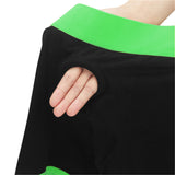 Strap-on Black/green Boxers - Xs/s