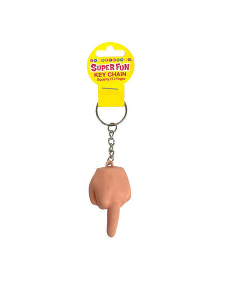 Little Genie Squishy FU Finger Key Chain — 6-Pack - LG-CP1254