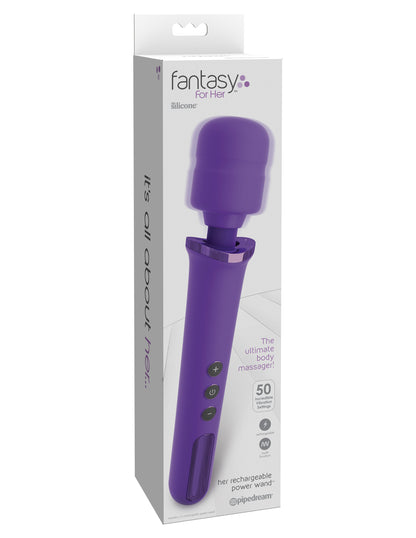 Fantasy for Her Her Rechargeable Power Wand by Pipedream