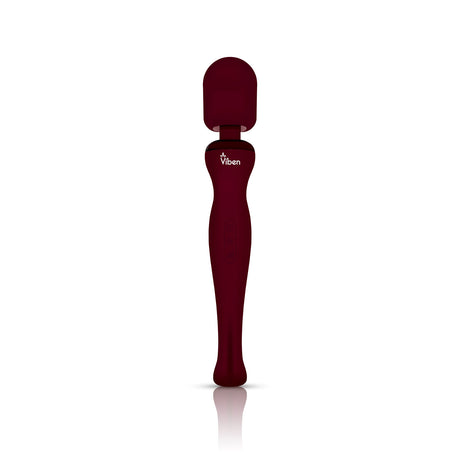 Viben Sultry Wand Massager — Ruby, USB Rechargeable - VB-75001