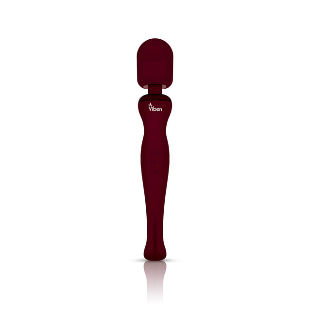 Viben Sultry Wand Massager — Ruby, USB Rechargeable - VB-75001