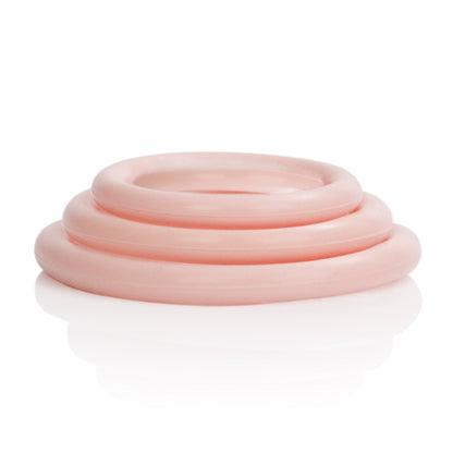 Silicone Support Rings - Ivory by CalExotics