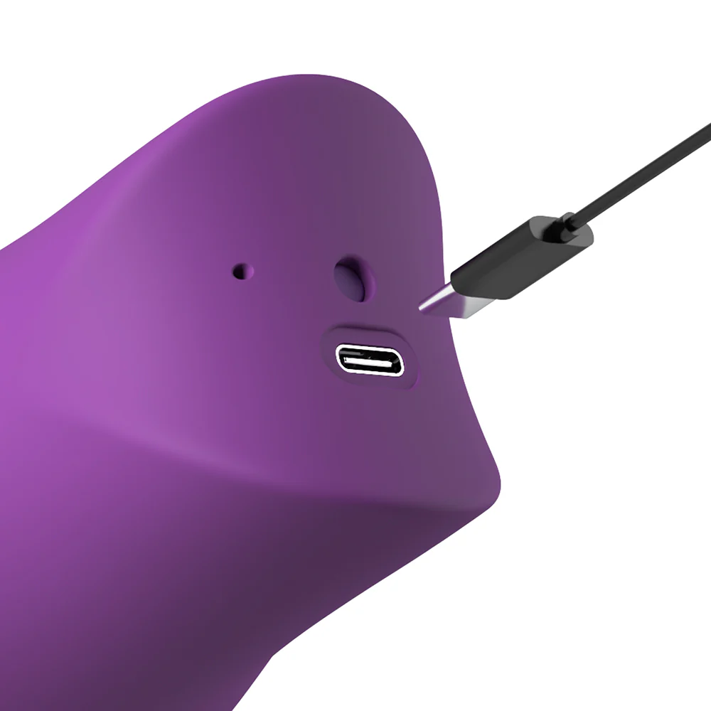 Pipedream Fantasy for Her Lush Kiss Licking Stimulator, Plush Purple - PD4983-12