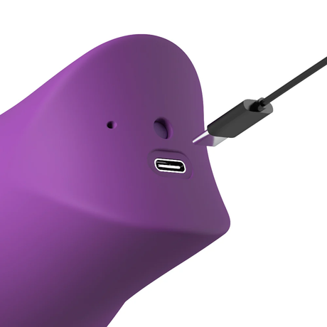 Pipedream Fantasy for Her Lush Kiss Licking Stimulator, Plush Purple - PD4983-12