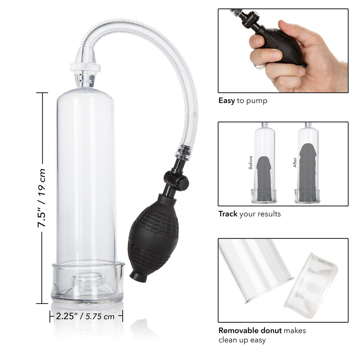 CalExotics Dr. Joel Kaplan Erection Pump — 7.5" Cylinder - SE5675103