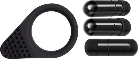 Evolved Novelties Zero Tolerance Black Knight Cock Ring - ZE-CR-3305-2