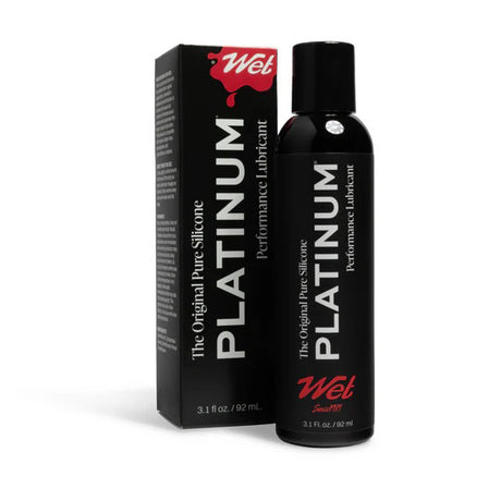 Wet Platinum Luxury Silicone Lubricant — 3.1 oz - WT26100