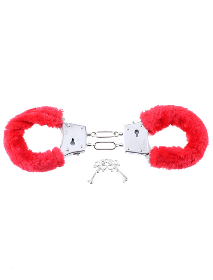 Fetish Fantasy Series Beginner's Furry Cuffs - Red by Pipedream