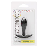 CalExotics Boundless Teardrop Anal Plug, Black — 2.5 in - SE2700402